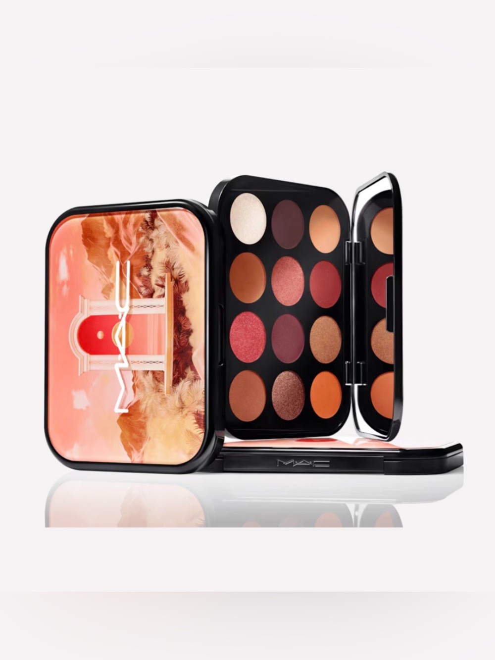MAC Connect In Colour Eyeshadow Palette “Future Flame” NIB | 12-Pan Palette